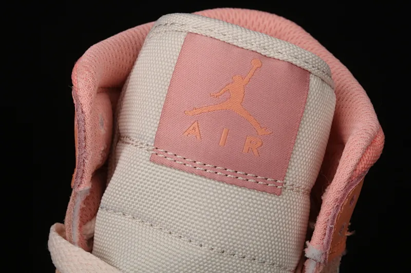 All Categories Air Jordan Jordan Series Basketball Shoes Air Jordan 1 Mid Air Jordan 1 Mid SE AJ1 Joe 1 China Orange Pink Splicing Mid-top Versatile Casual Sports Shoes DH4270-800